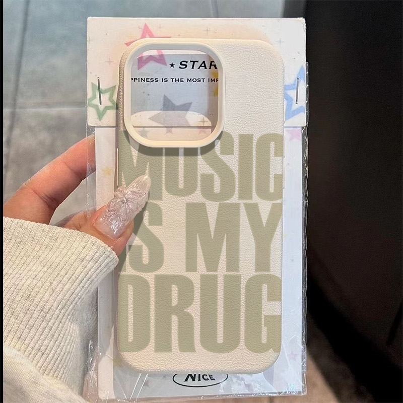 Samsung Galaxy A55 - MUSIC IS MY DRUG Pattern Phone