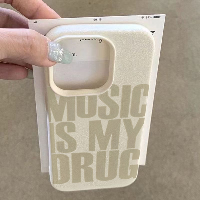 MUSIC IS MY DRUG Pattern Phone - Samsung Galaxy A55 ulasan dan harga