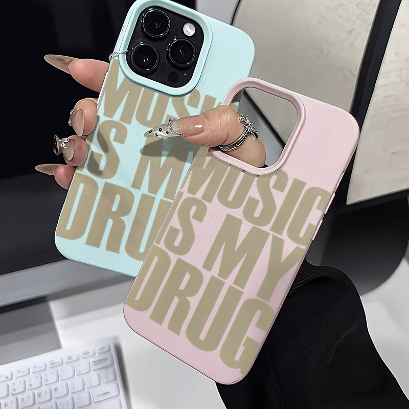 MUSIC IS MY DRUG Pattern Phone - Samsung Galaxy A55 ulasan dan harga
