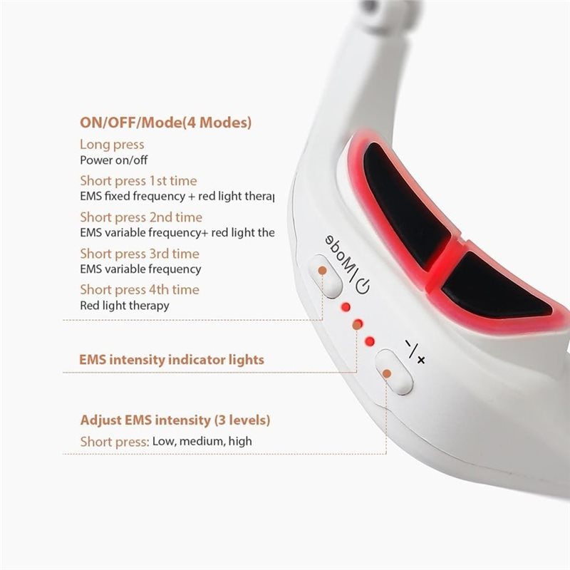 A83X-Under Eye Red Light Thera - Light Therapy Glasses ulasan dan harga