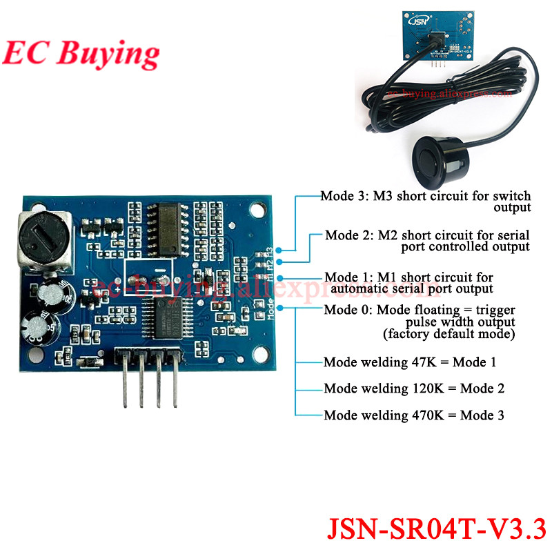 Waterproof Ultrasonic Module J - Hydration Sensor Skin ulasan dan harga