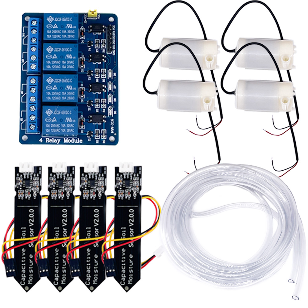 4 Way Automatic Watering Syste - Hydration Sensor Skin ulasan dan harga