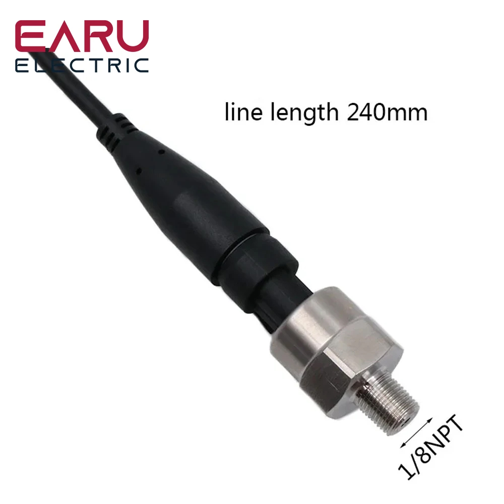 DC 5V 1/8NPT Pressure Sensor T - Hydration Sensor Skin ulasan dan harga