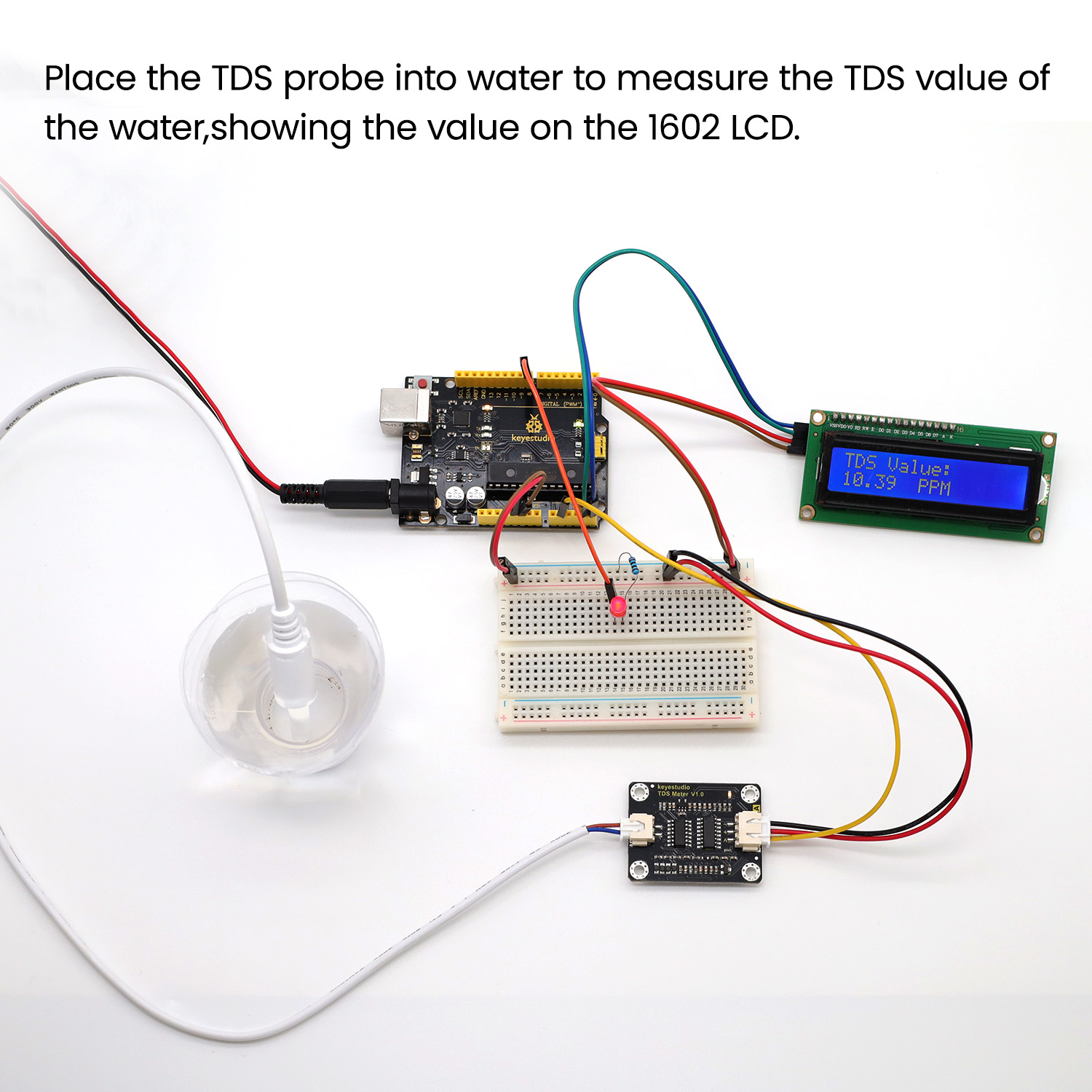 keyestudio TDS Sensor Meter V1 - Hydration Sensor Skin ulasan dan harga